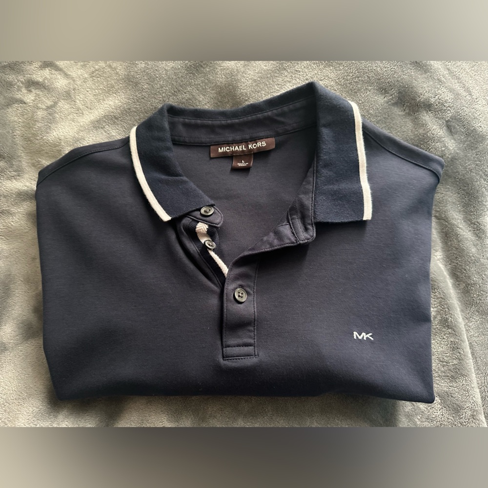 BUNDLE of 3 Men Michael Kors L Polo Shirts 👕